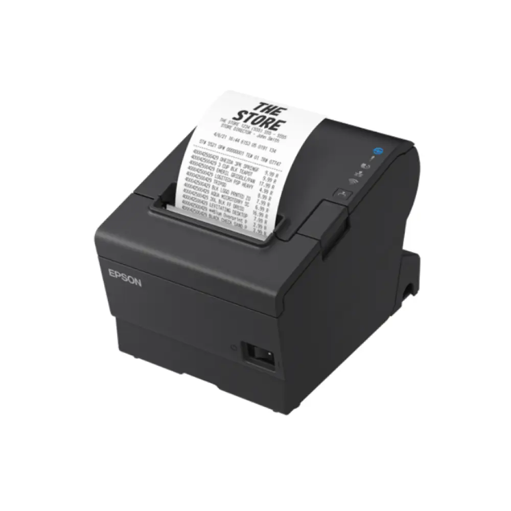 Epson TM-T88VII (112): USB. Ethernet. Serial. PS. Black - detalle