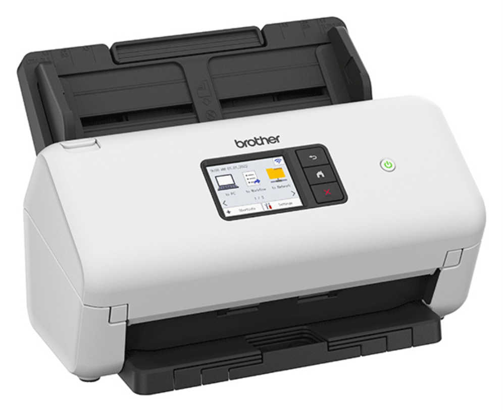 ESCANER BROTHER ADS-4550W ADF 600X600 DPI NEGRO BLANCO - detalle