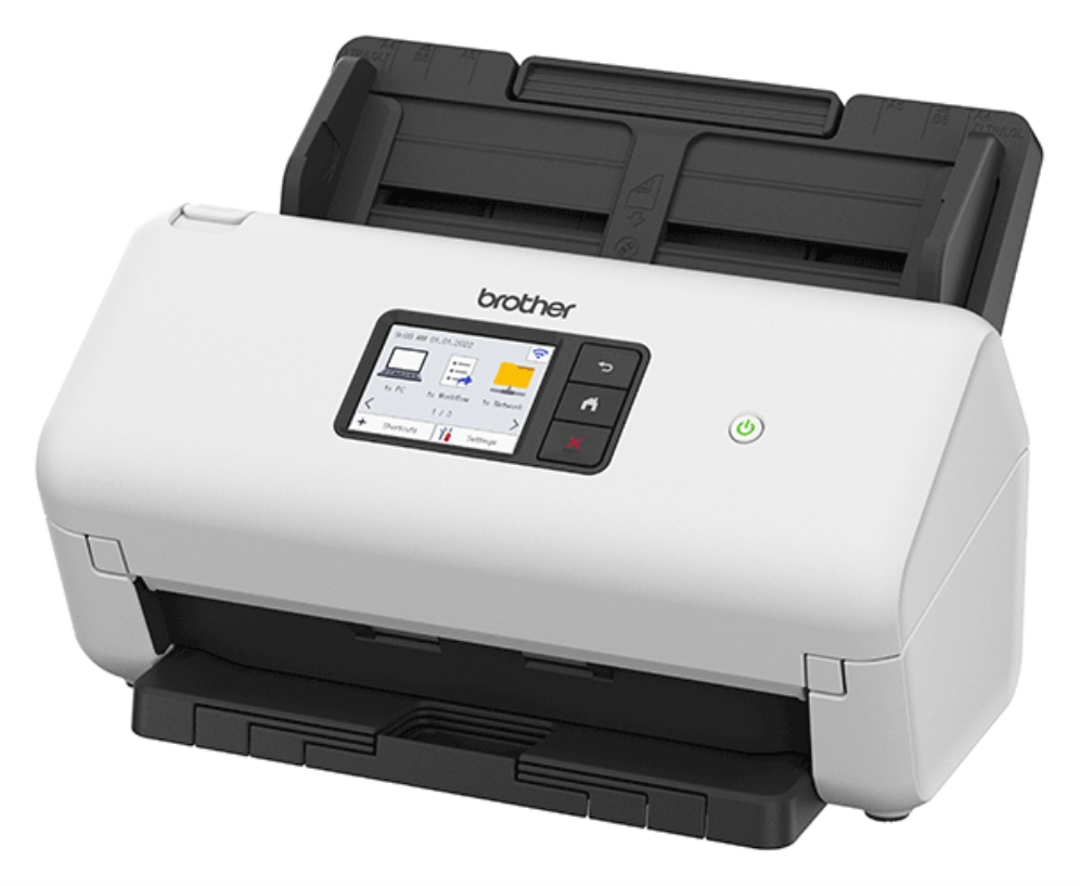 ESCANER BROTHER ADS-4550W ADF 600X600 DPI NEGRO BLANCO - detalle