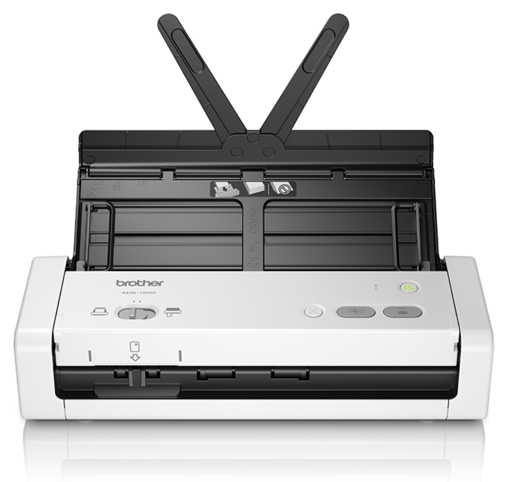 ESCANER BROTHER ADS1200 COMPACTO DOBLE CARA USB - detalle