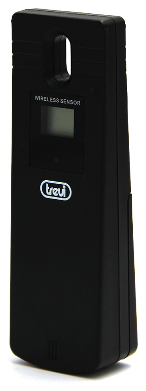 ESTACION METEOROLOGICA TREVI ME 3108 RC SENSOR EXTERNO NEGRO - detalle