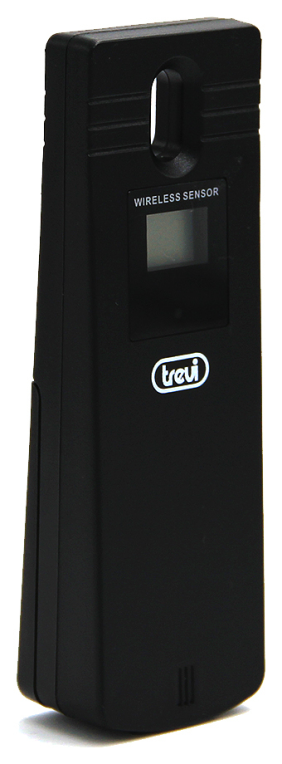 ESTACION METEOROLOGICA TREVI ME 3108 RC SENSOR EXTERNO NEGRO - detalle