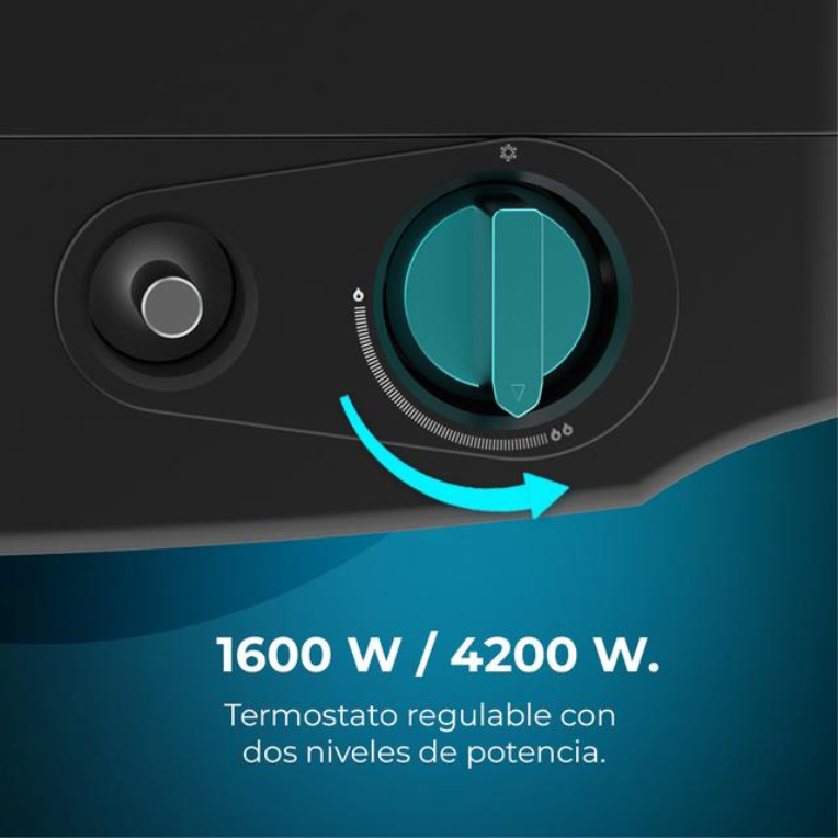 ESTUFA DE GAS CECOTEC READYWARM 4200 BLUEFLAME FOLDABLE - detalle