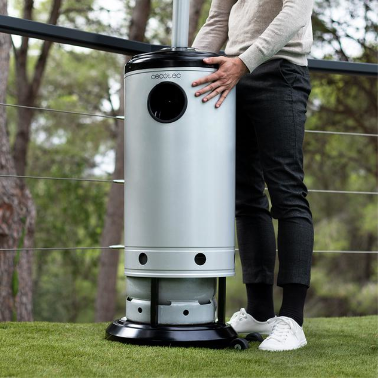 ESTUFA DE GAS CECOTEC READYWARM 8800 OUTDOOR MICROCLIMATE - detalle