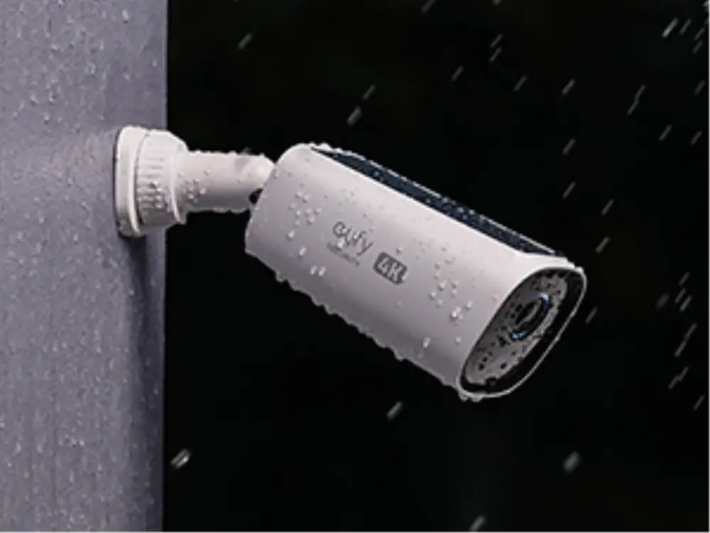 Eufy Kit de 2 cámaras eufyCam 3 de Security. cámara de seguridad 4K con panel solar integrado. IA de reconocimiento facial. cámara de seguridad con almacenamiento local ampliable. cámara exterior con energía constante. foco y visión nocturna en color - de