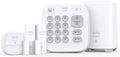Sistema de seguridad inteligente Eufy con cámaras, sensores, cerradura y alarma para protección del hogar.
