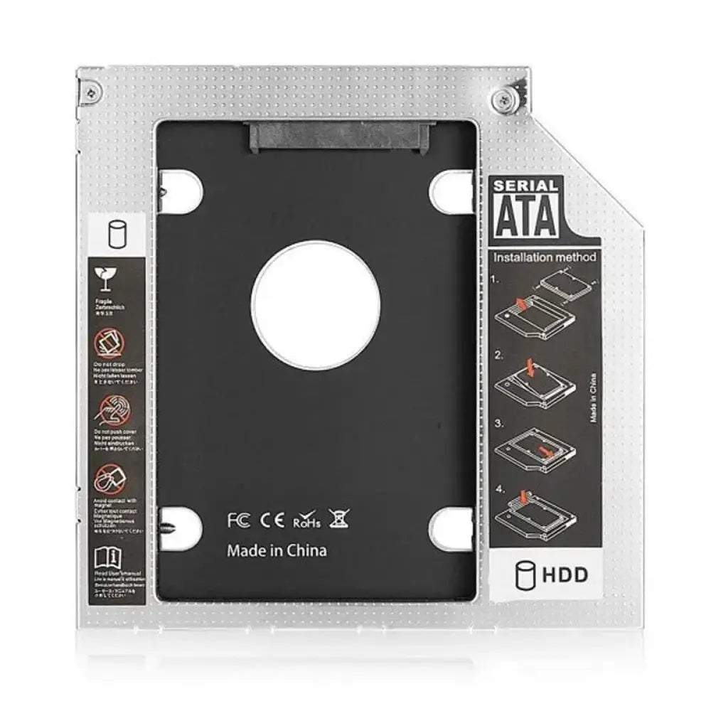 EWENT ADAP.HDD/SSD SATA PARA UNIDAD ÓPTICA 9.5mm - detalle