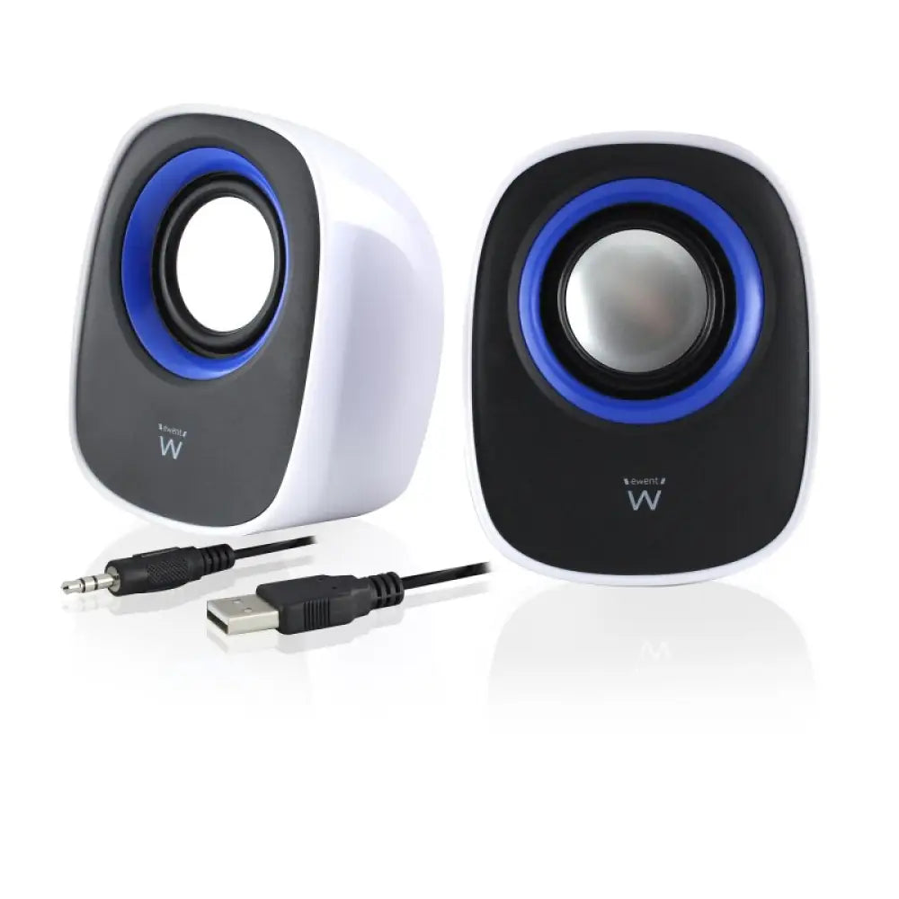 EWENT Altavoces escritorio 2.0 usb - detalle