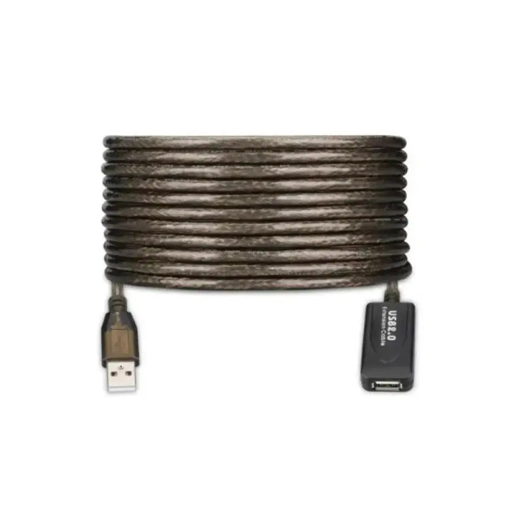 Amplificador de señal USB Ewent de 10 metros, cable de accesorios para mejorar la conexión USB en dispositivos electrónicos.