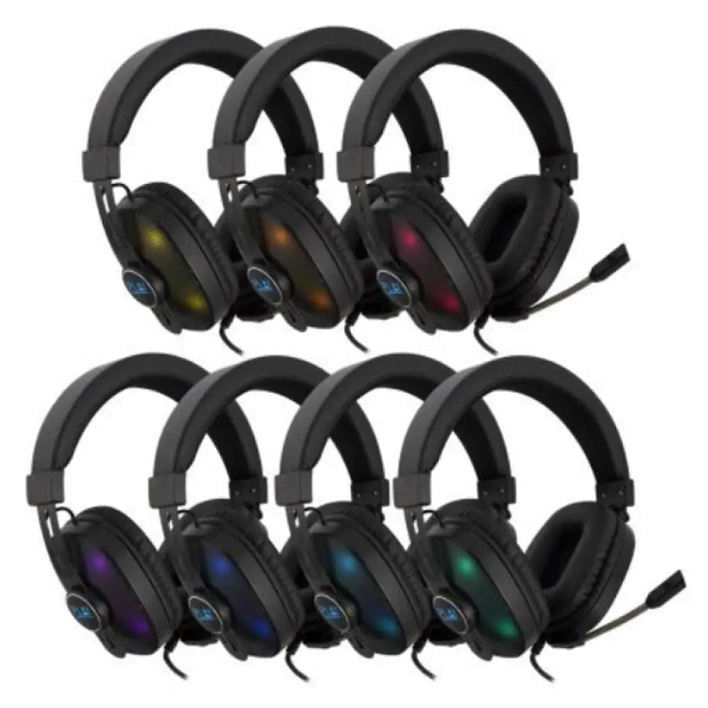 Ewent Auricular PL3321 iluminación LED RGB - detalle
