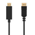 Cable DisplayPort a HDMI EWENT, 1 metro, para conectar dispositivos de imagen y sonido con alta calidad.