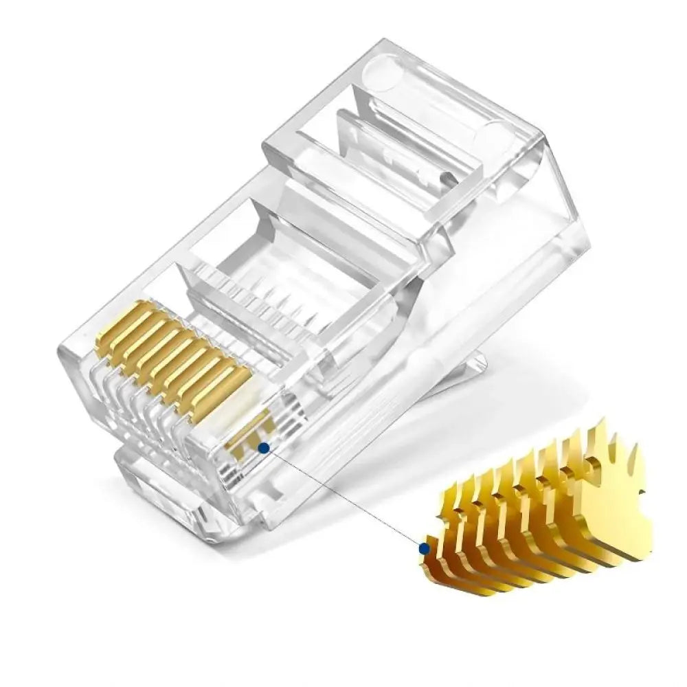 Ewent Conector Modular CAT 6 U/UTP, 100pcs - detalle