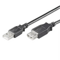 Ewent EC1012 cable USB 1.8 m USB 2.0 USB A Negro