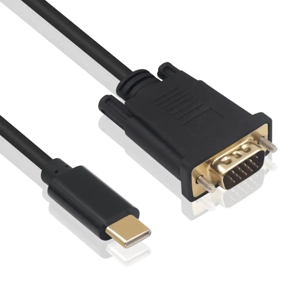 Ewent EC1052 adaptador de cable de vídeo 1.8 m USB Tipo C VGA (D-Sub) - detalle