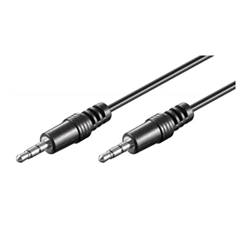Ewent EC1606 cable de audio 2 m 3.5mm Negro