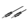 Ewent EC1606 cable de audio 2 m 3.5mm Negro