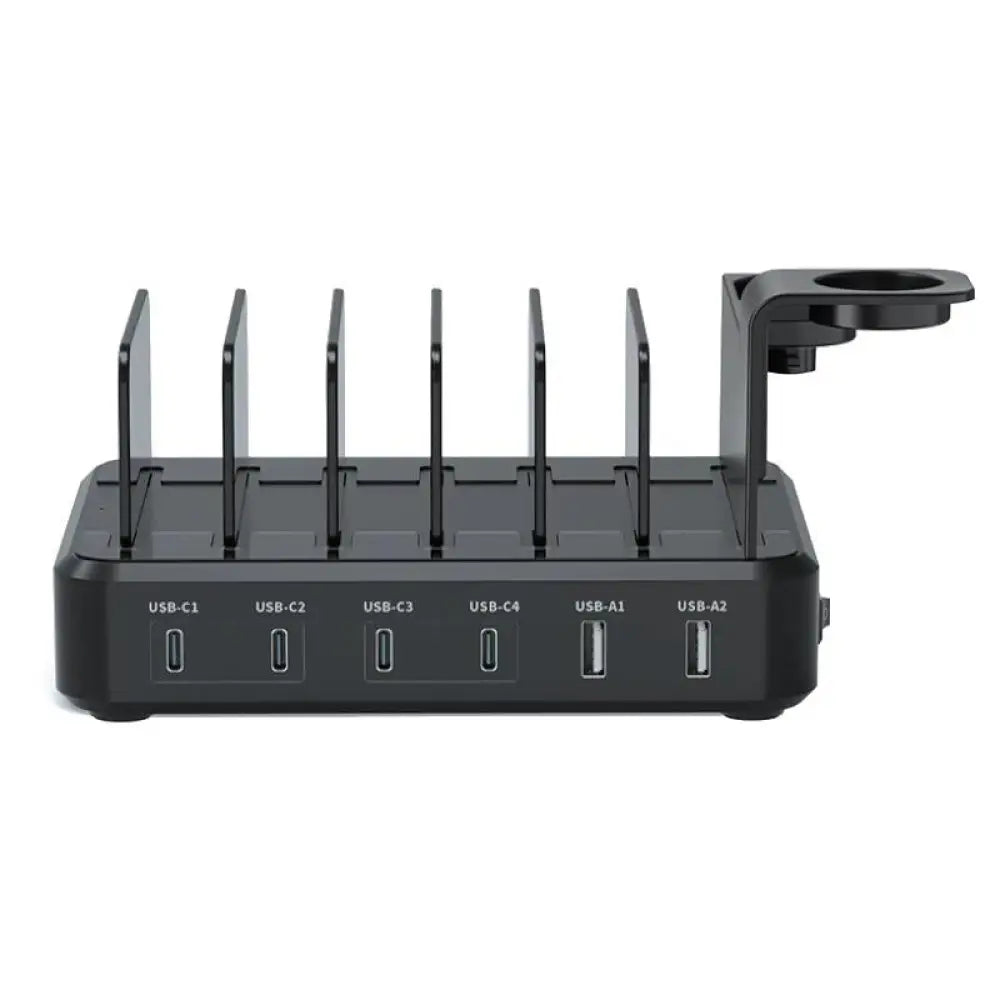 EWENT estación de carga 6 USB 130w Reloj-Auric - detalle
