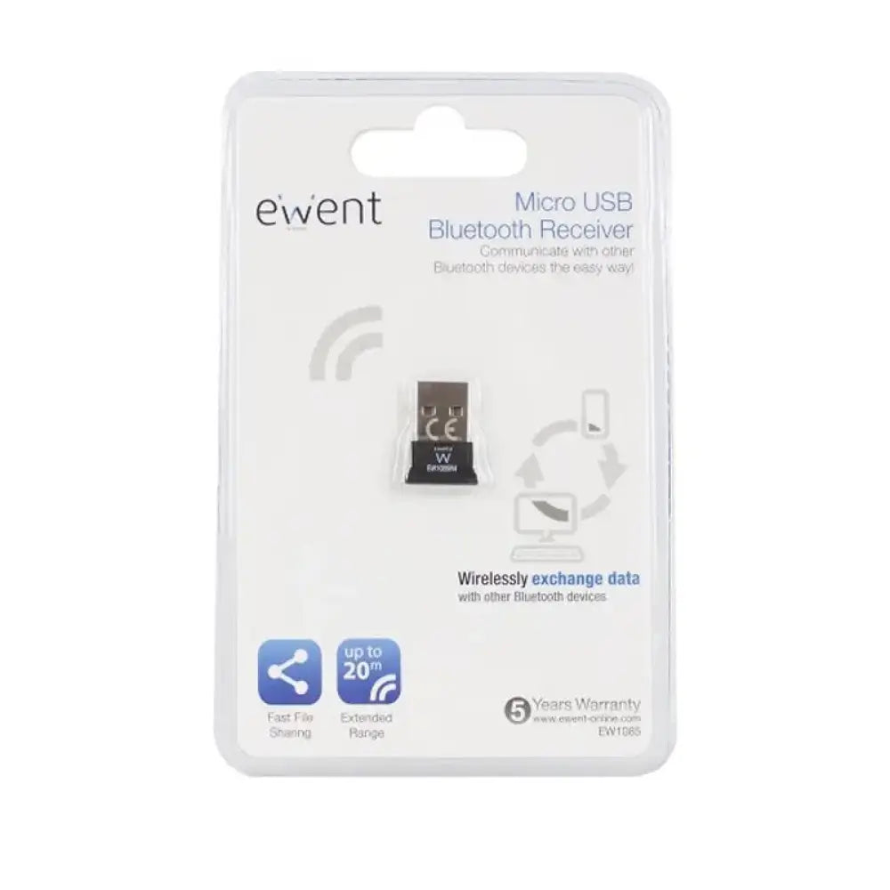 EWENT EW1085 Mini Bluetooth 5.3 10m - detalle