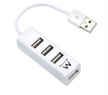 Ewent EW1122 hub de interfaz USB 2.0 Blanco