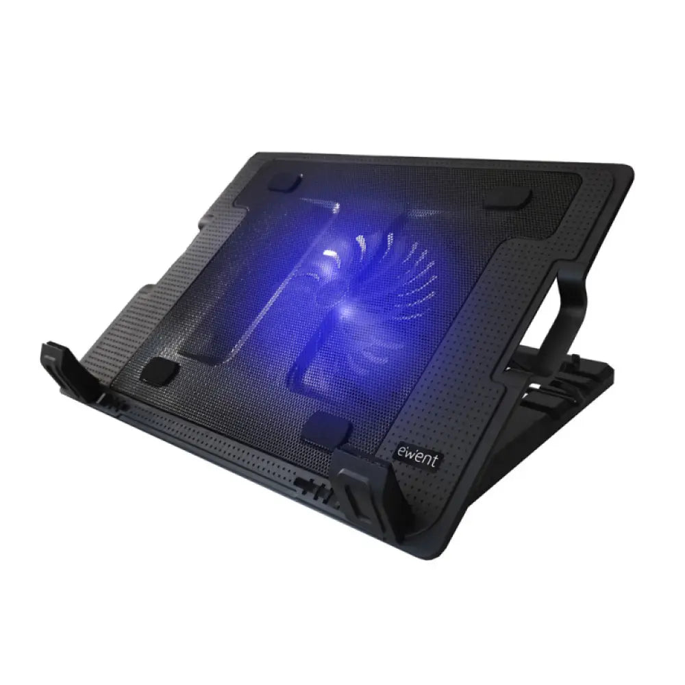 Ewent EW1258 almohadilla fría 43.2 cm (17") 1000 RPM Negro
