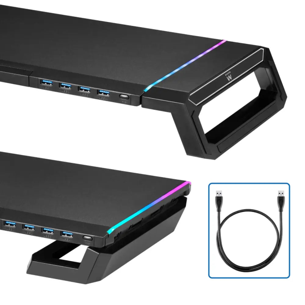 Ewent EW1268 soporte para monitor Escritorio Negro - detalle