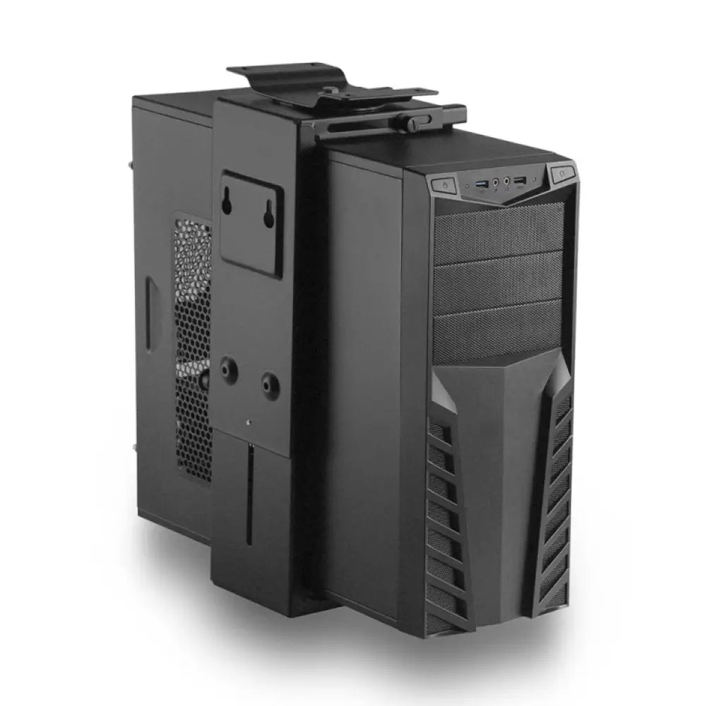 Ewent EW1293 soporte de CPU Soporte para instalación de CPU bajo mesa Negro - detalle