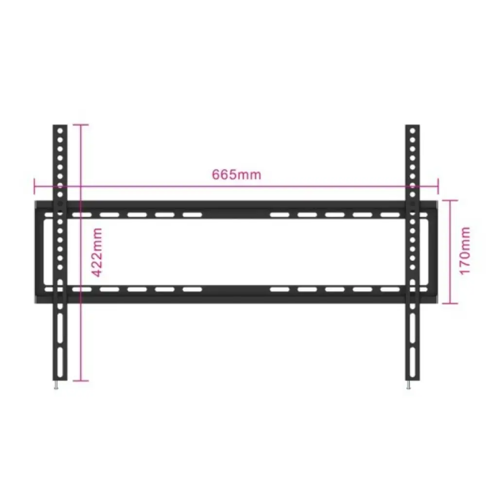 Ewent EW1503 177.8 cm (70") Negro - detalle