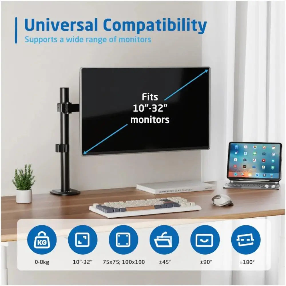 EWENT EW1510 soporte mesa1 monitor 13-34" - detalle