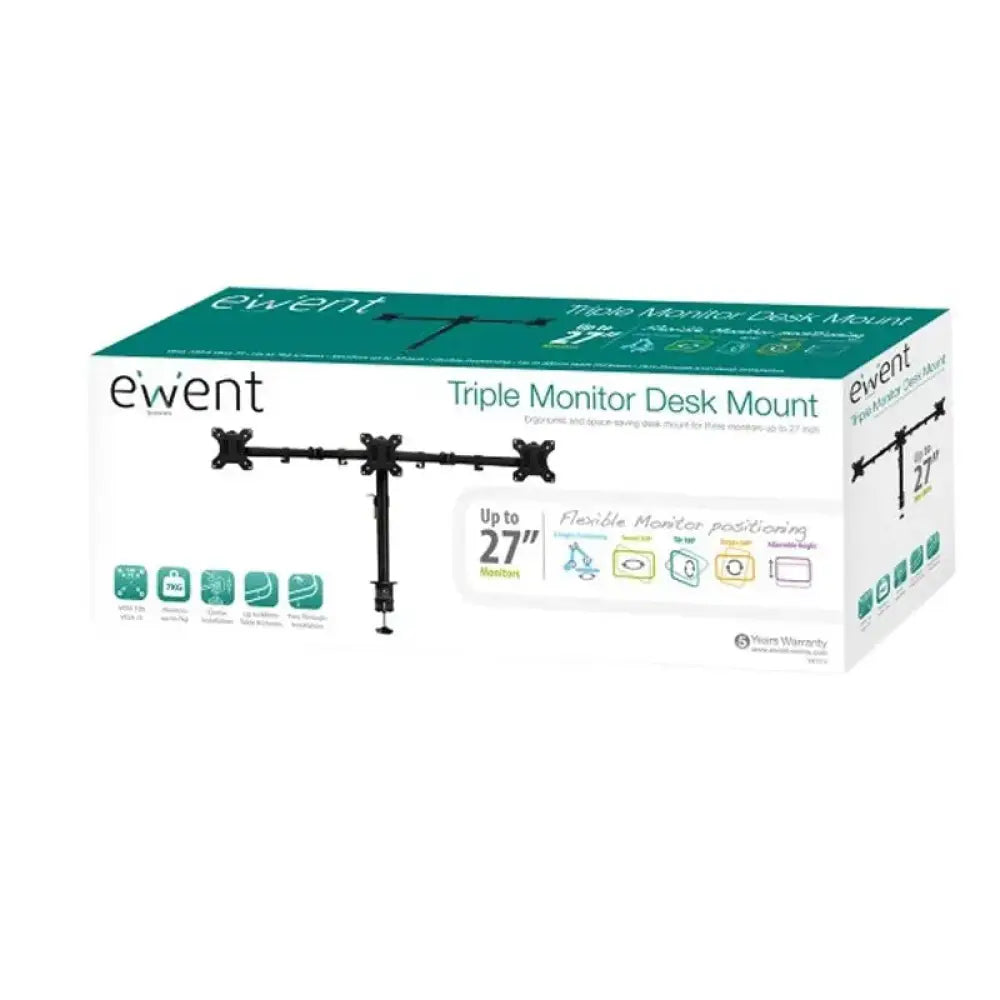 EWENT  EW1513 Sopore Tv Mesa  3 Monit. Hasta 27" - detalle