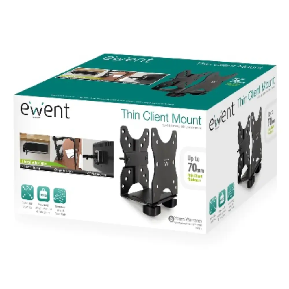 Ewent EW1517 soporte y montura para estación de trabajo/PC todo en uno 5 kg Negro - detalle