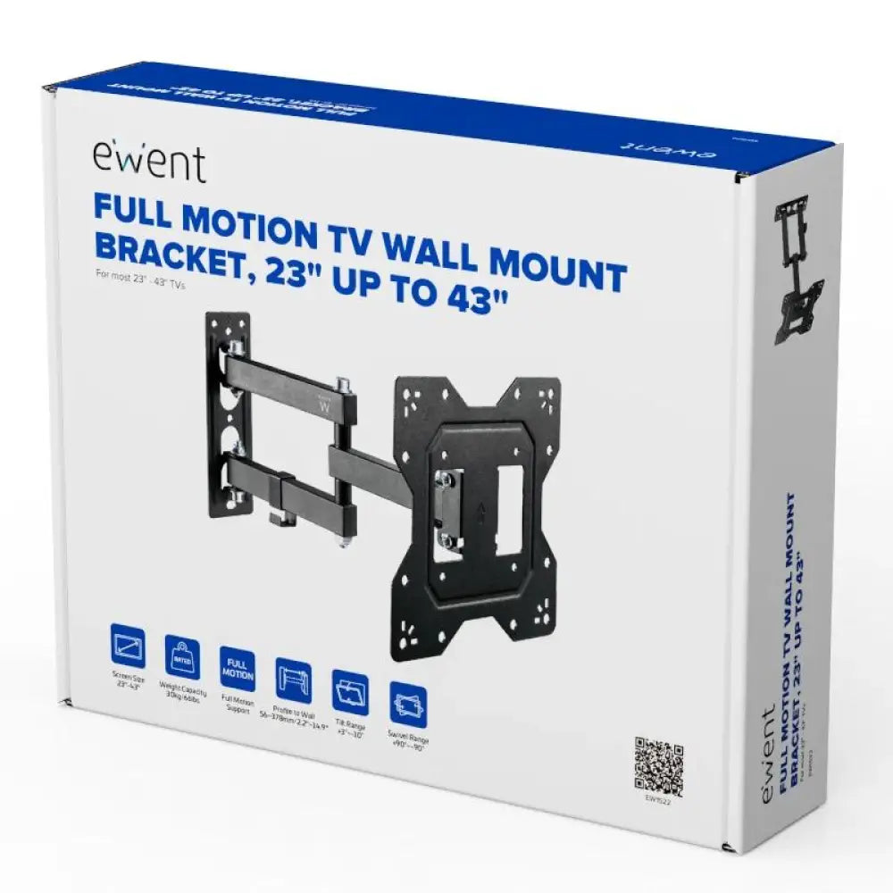 EWENT EW1522 Soporte pared TV ext 3 pivot,23 - 42" - detalle