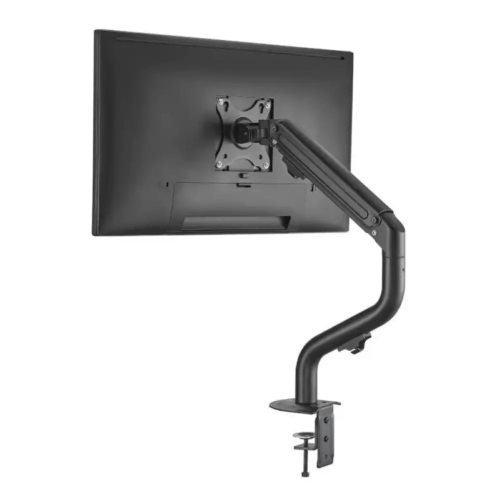 Soporte de mesa EWENT EW1533 para monitor de 34 pulgadas, accesorio para televisión y monitor, en un escritorio.
