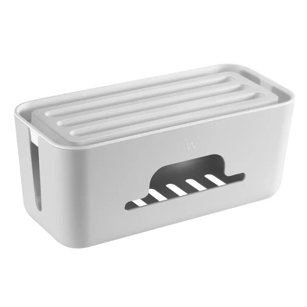 Ewent EW1569 organizador de cables Universal Caja de cables Blanco 1 pieza(s) - detalle