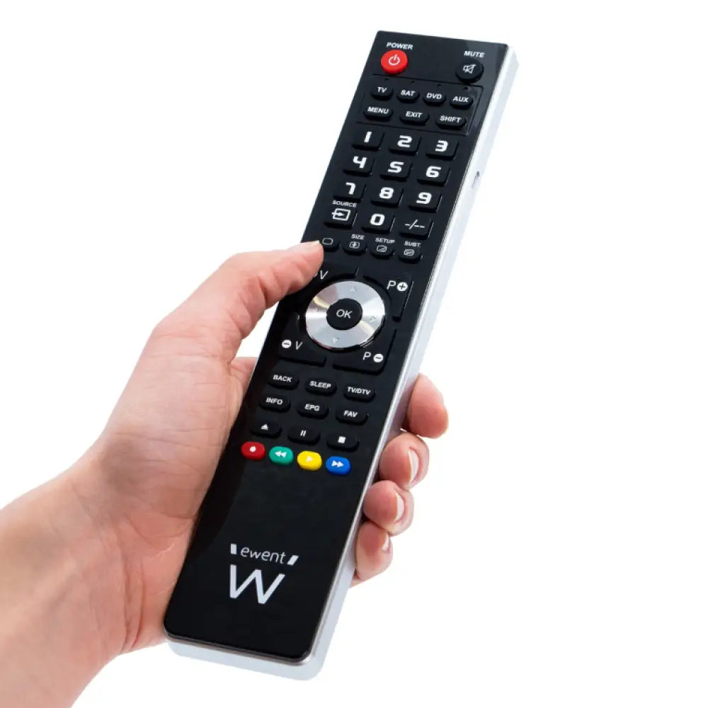 Ewent EW1570 mando a distancia DTT. DVD/Blu-ray. Proyector. SAT. STB. Altavoz para barra de sonido. TV. Universal. VCR Botones - detalle