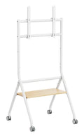 Ewent EW1582 soporte para TV 2.18 m (86") Blanco. Madera