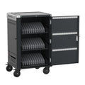 Ewent EW1701 carrito y armario de dispositivo portátil Armario de gestión y carga para dispositivos portátiles Negro. Gr