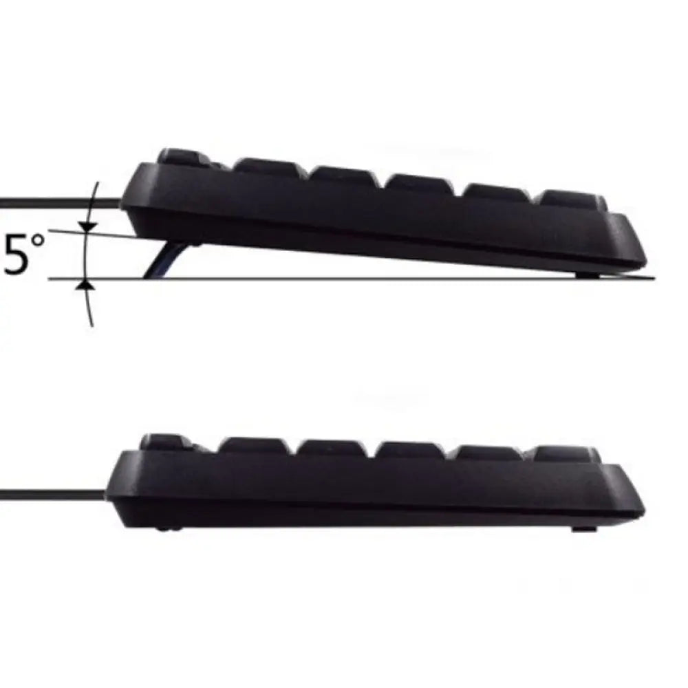 Teclado silencioso USB EWENT EW3001 para escritura, con teclas cómodas y diseño compacto, visible en la imagen.