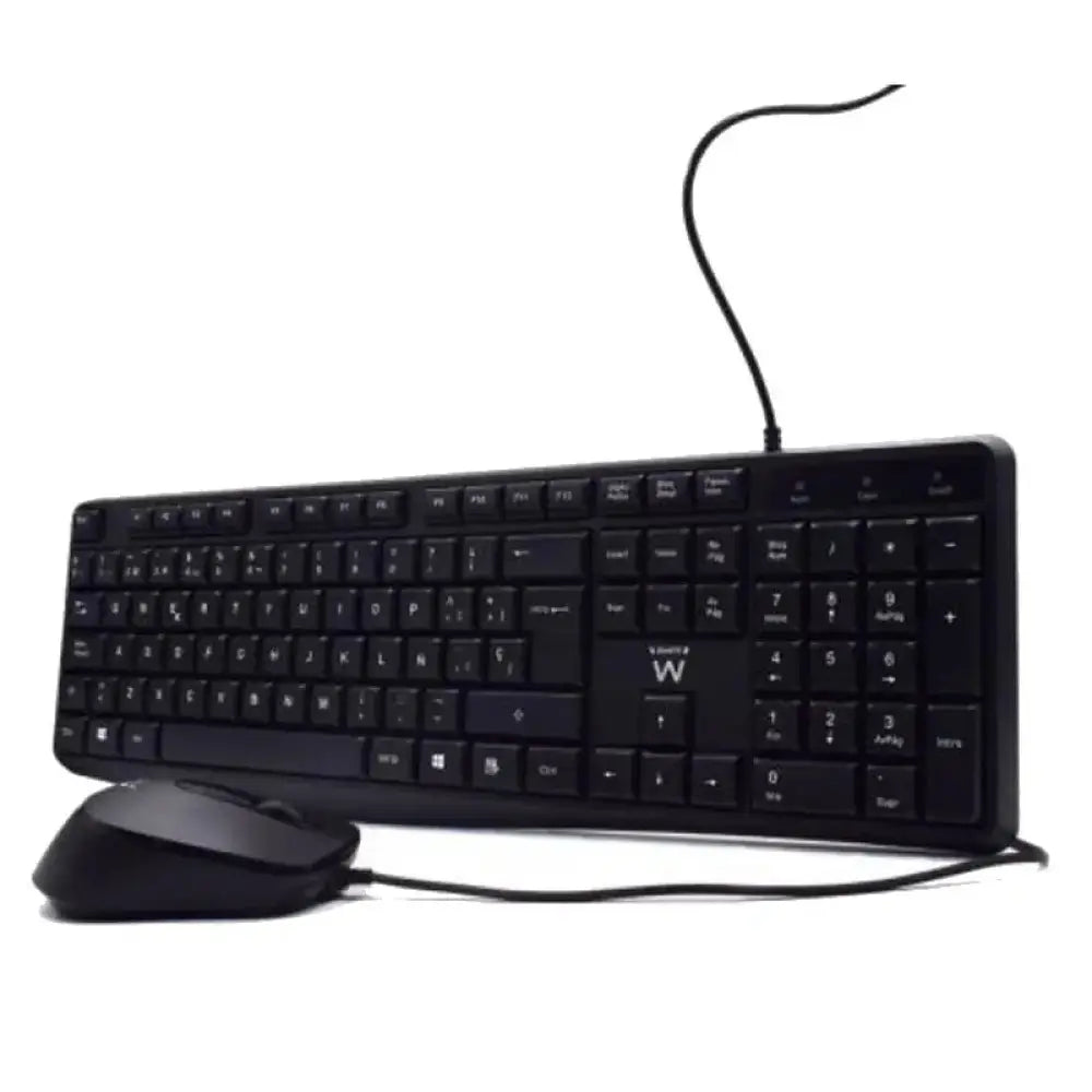 Ewent EW3006 kit teclado+ raton escrit. silenciosa - detalle
