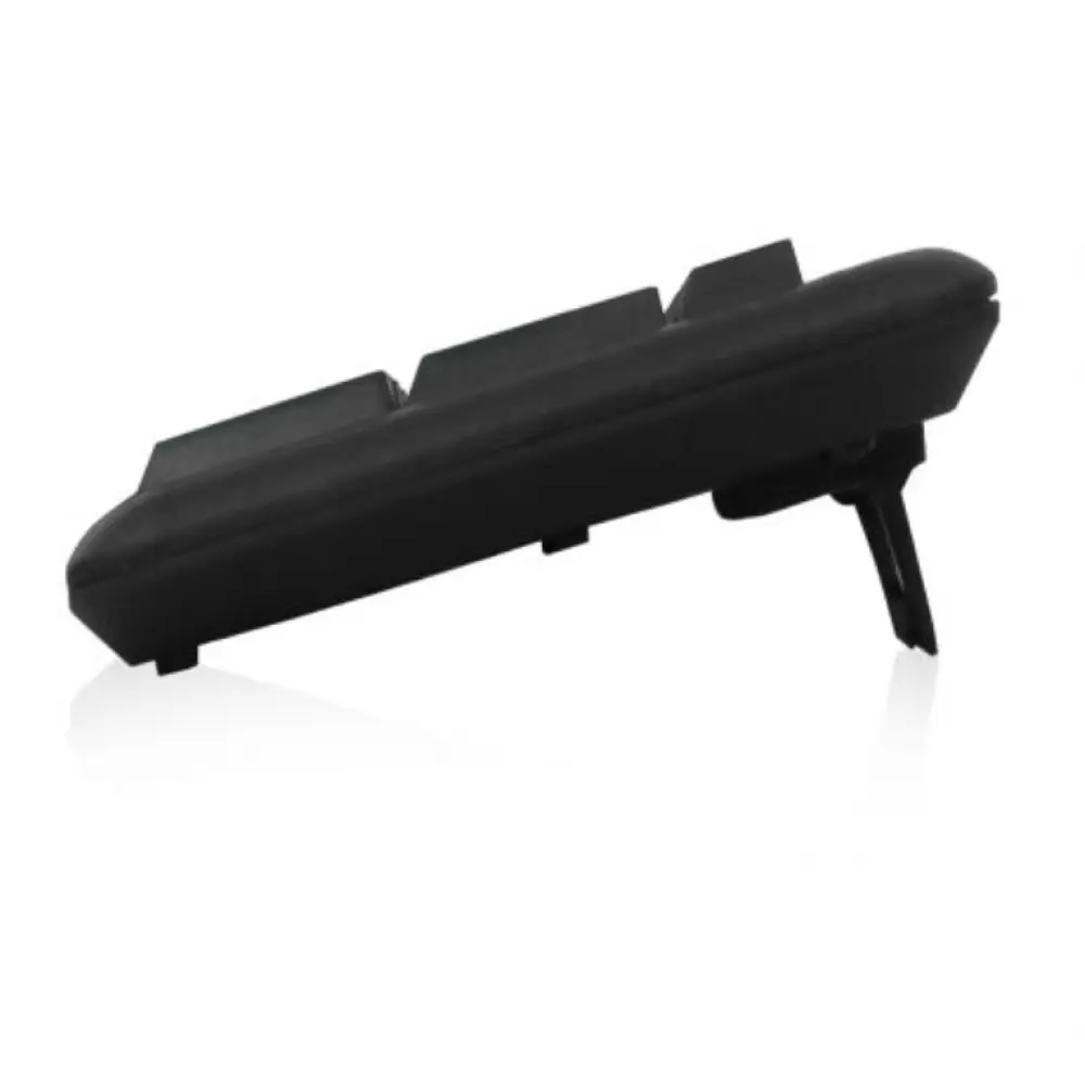 Teclado de oficina EWENT EW3112 en color negro con teclado QWERTY Portugués, compatible USB y PS/2, para uso profesional.