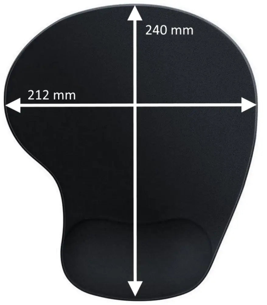 Ewent EW3181 alfombrilla para ratón Negro - detalle