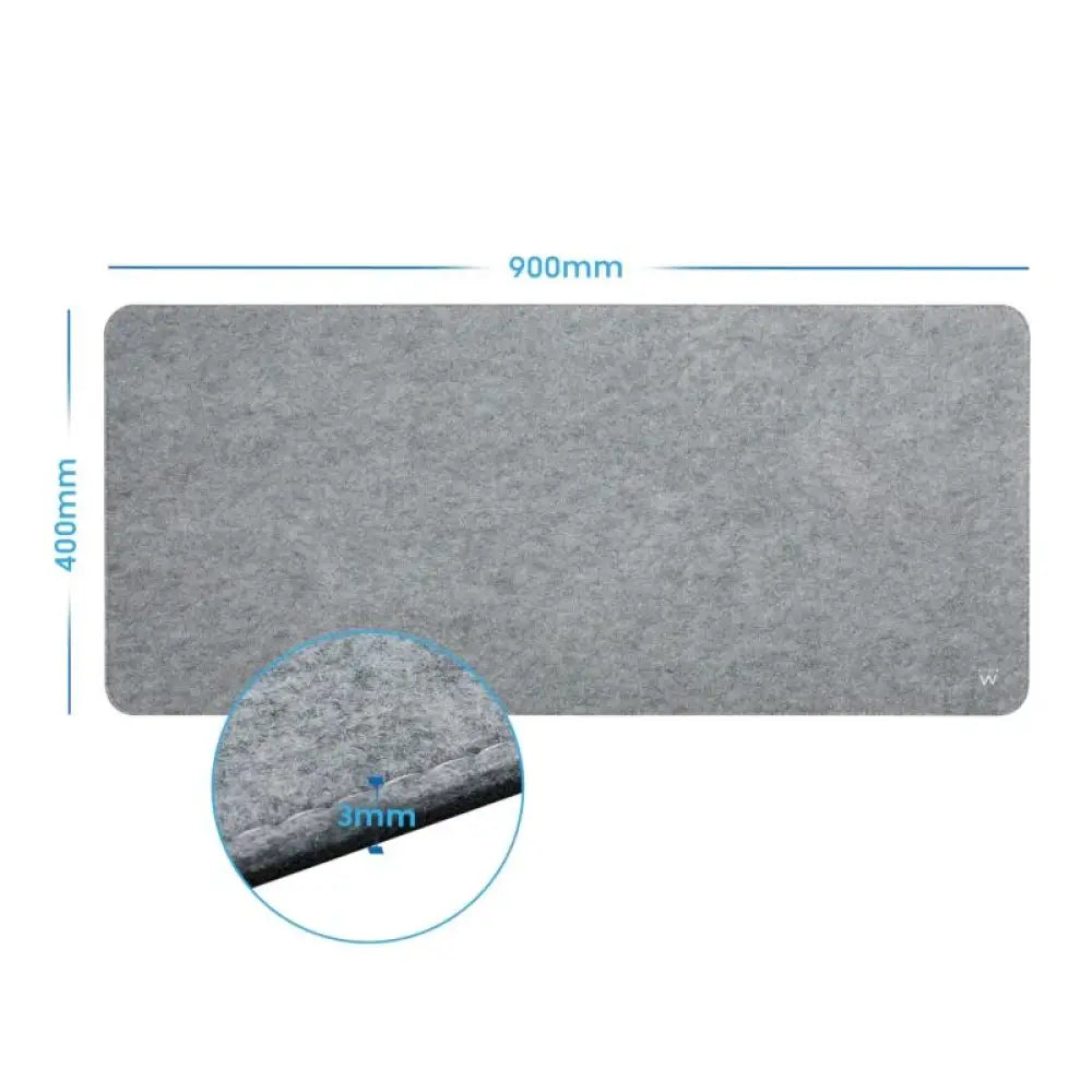 EWENT EW3185 Alfombrilla Extra Grande Fieltro - detalle