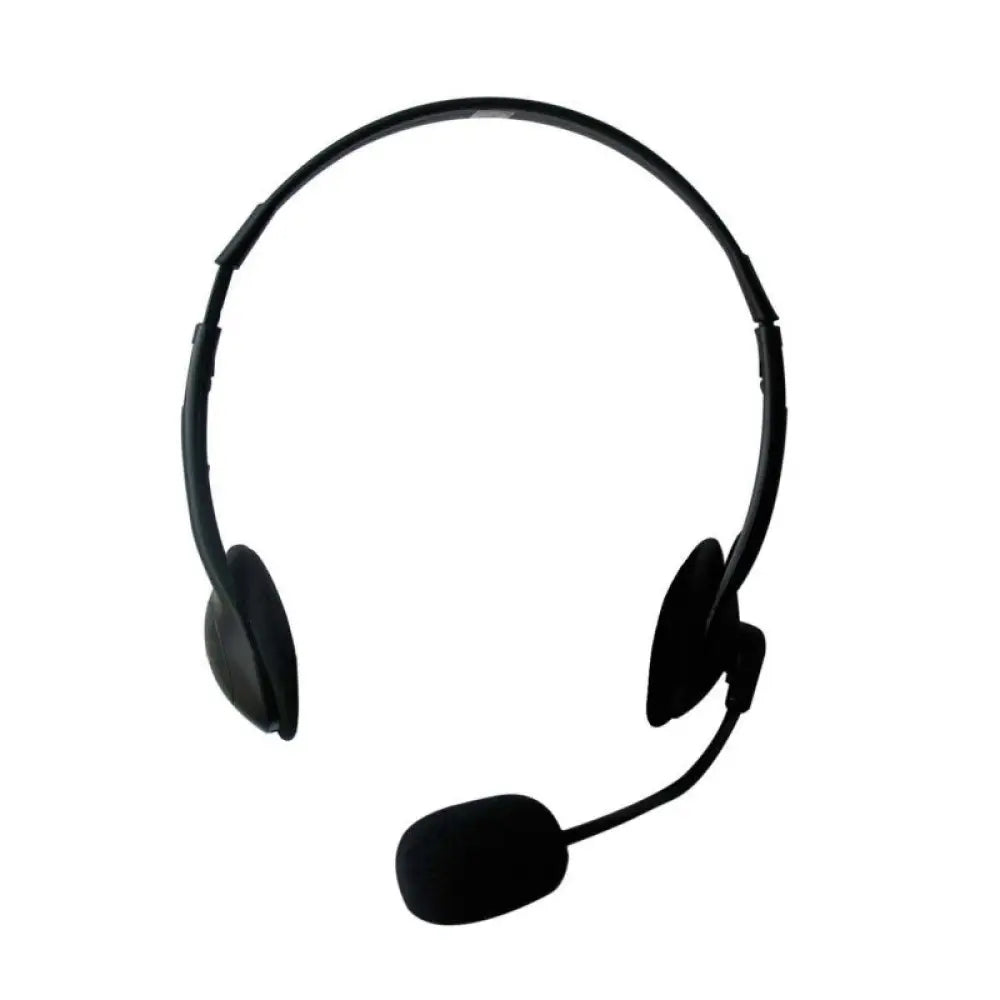 Auriculares con micrófono EWENT EW3563, estéreos y cómodos, para escuchar y hablar con claridad.