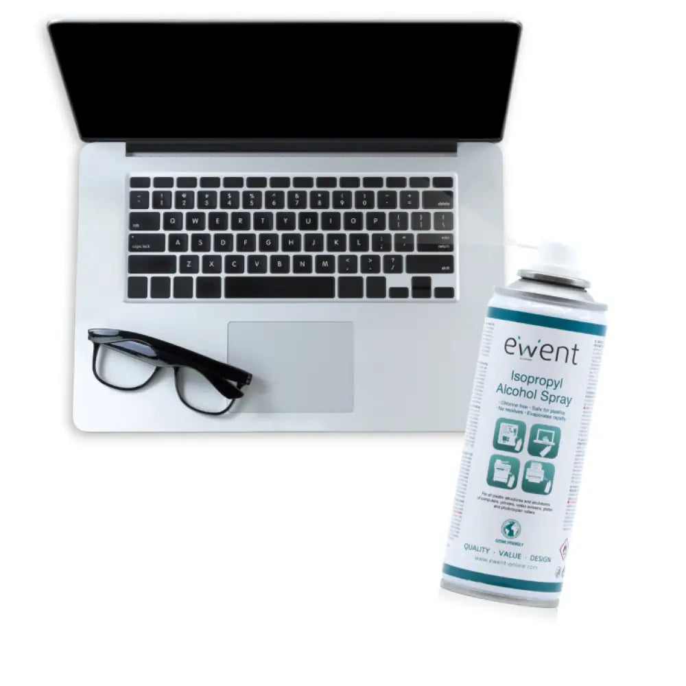 Ewent EW5613 kit de limpieza para computadora Impresora Espray para limpieza de equipos 200 ml - detalle