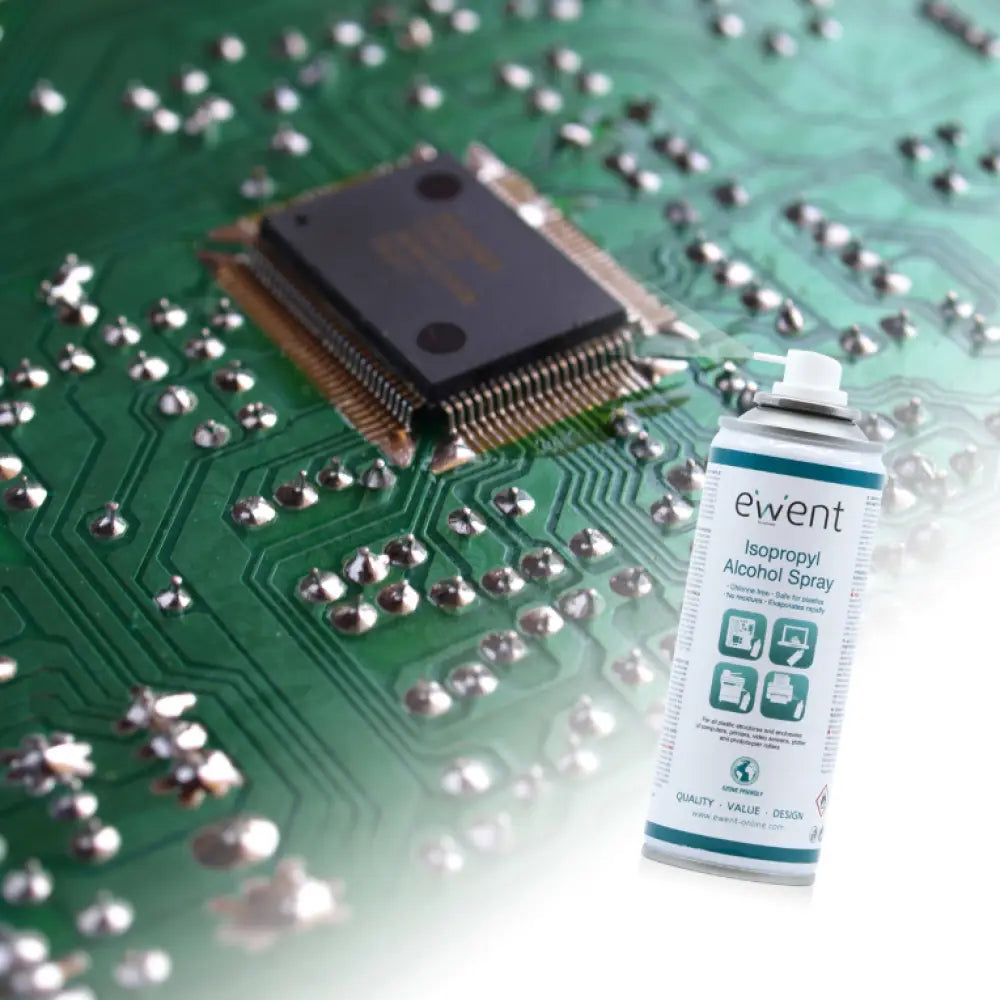 Ewent EW5613 kit de limpieza para computadora Impresora Espray para limpieza de equipos 200 ml - detalle