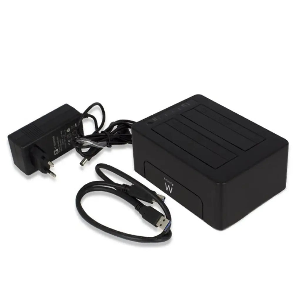 Ewent EW7014 Dock Station Dual 2.5"-3.5" USB 3.1 - detalle