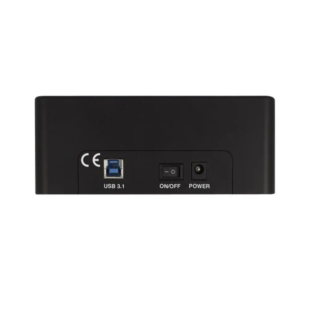 Ewent EW7014 Dock Station Dual 2.5"-3.5" USB 3.1 - detalle