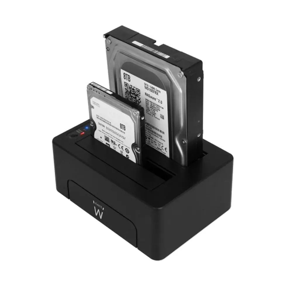 Ewent EW7014 Dock Station Dual 2.5"-3.5" USB 3.1 - detalle