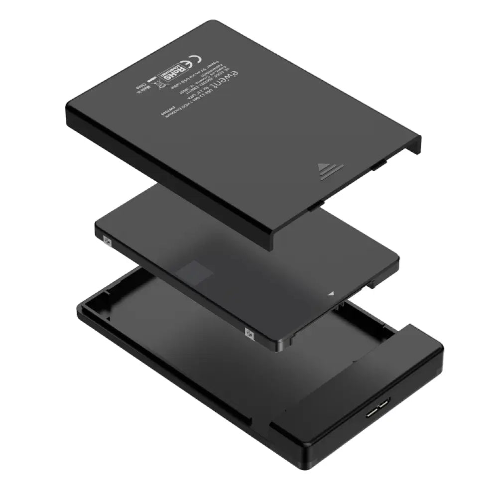 Ewent EW7049 caja para disco duro externo Carcasa de disco duro/SSD Negro 2.5" - detalle