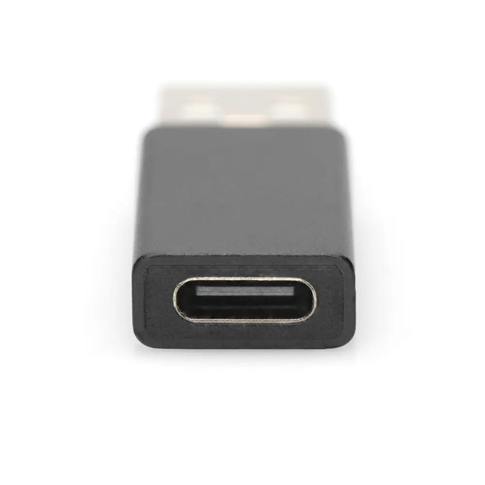 Ewent EW9650 cambiador de género para cable USB Type-A USB Type-C Negro - detalle