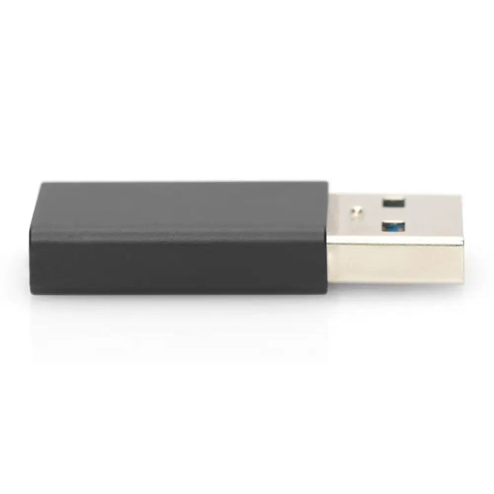 Ewent EW9650 cambiador de género para cable USB Type-A USB Type-C Negro - detalle
